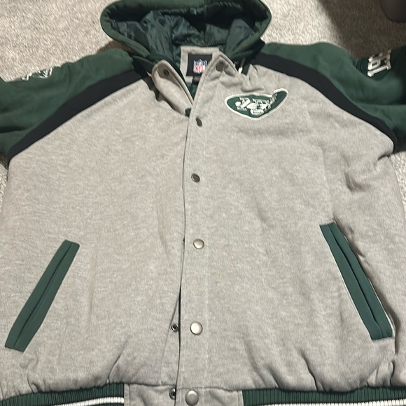 Other - New York jets winter coat size xxl grey and green